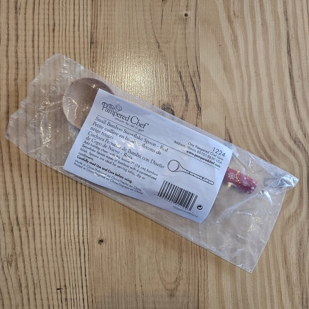 The Pampered Chef Small Wooden Spoon